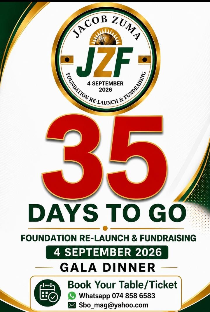 Countdown poster for the Foundation Re-Launch and Fundraising Gala Dinner